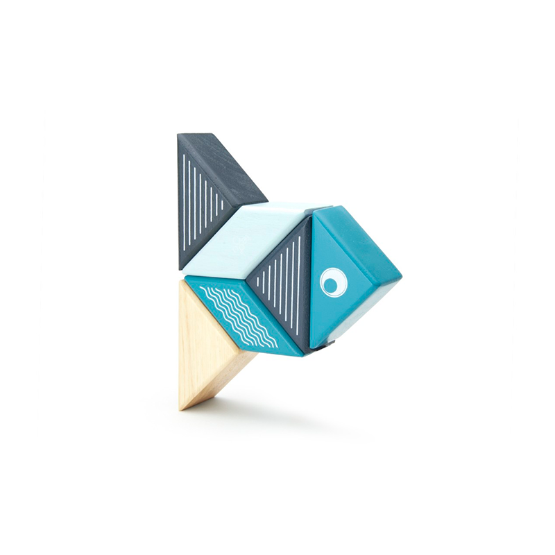 Whale Magnetic Block Set