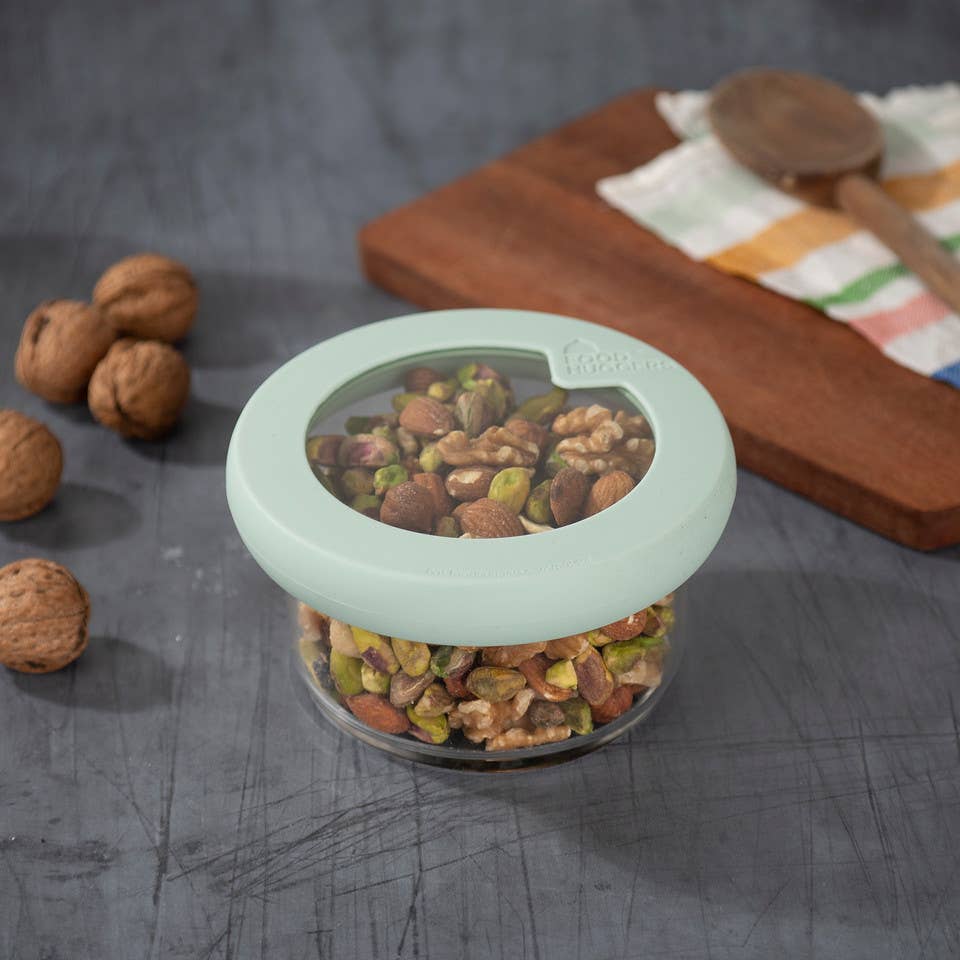 Food Huggers - Food Huggers Lid XSmall Gradual Green