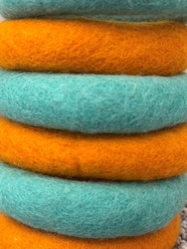 Wool Felt Rings Toys