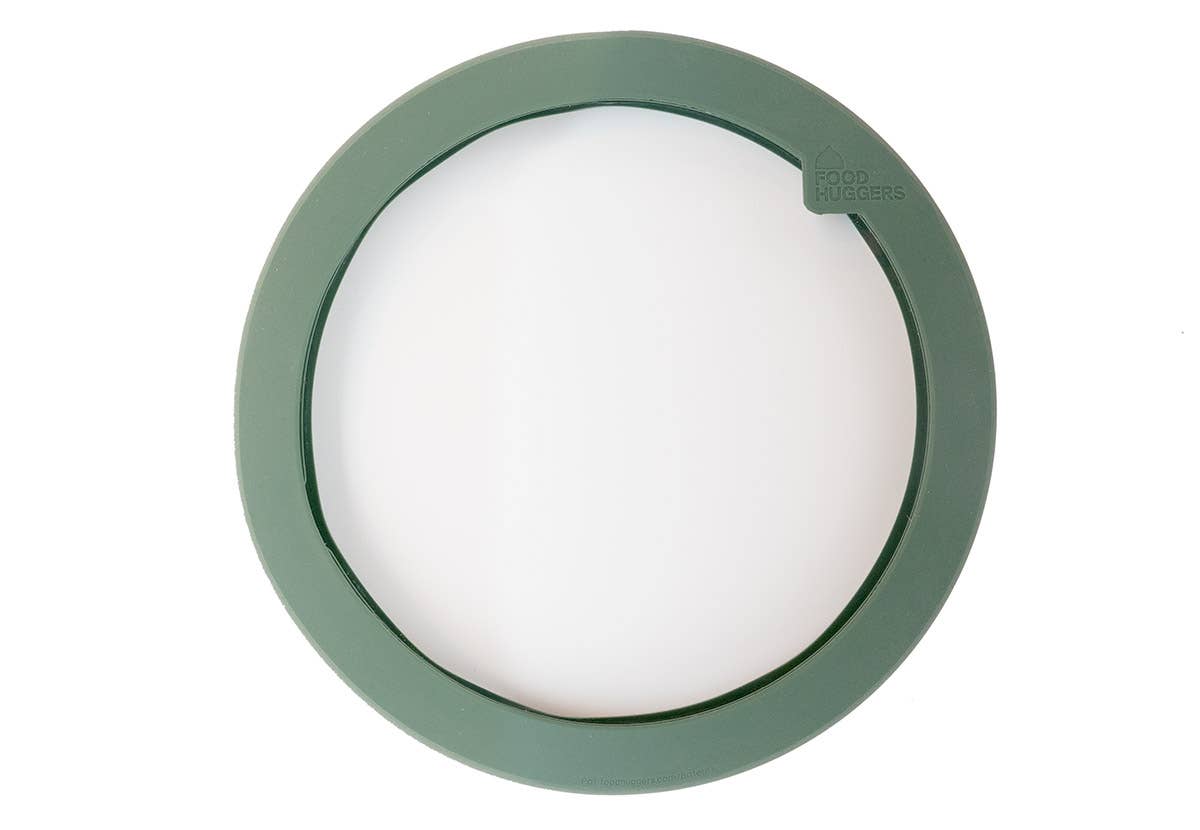 Food Huggers - Food Huggers Lid Extra Large  Gradual Green