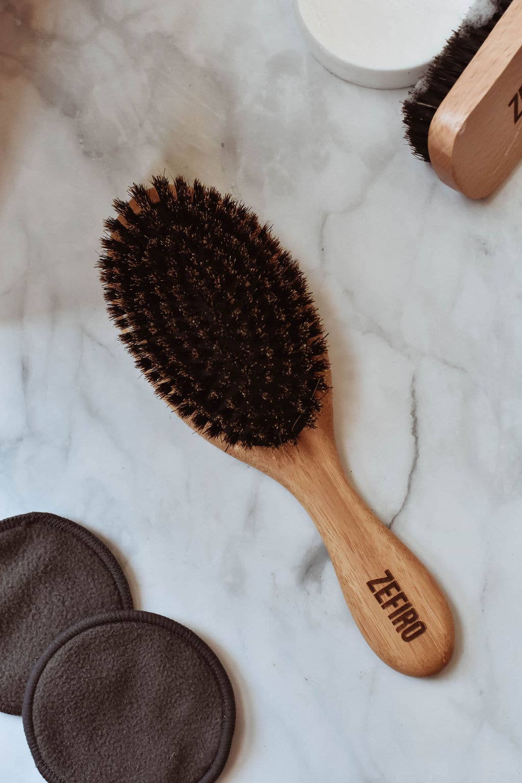 Zefiro - Bamboo Hair Brush - Soft Bristle