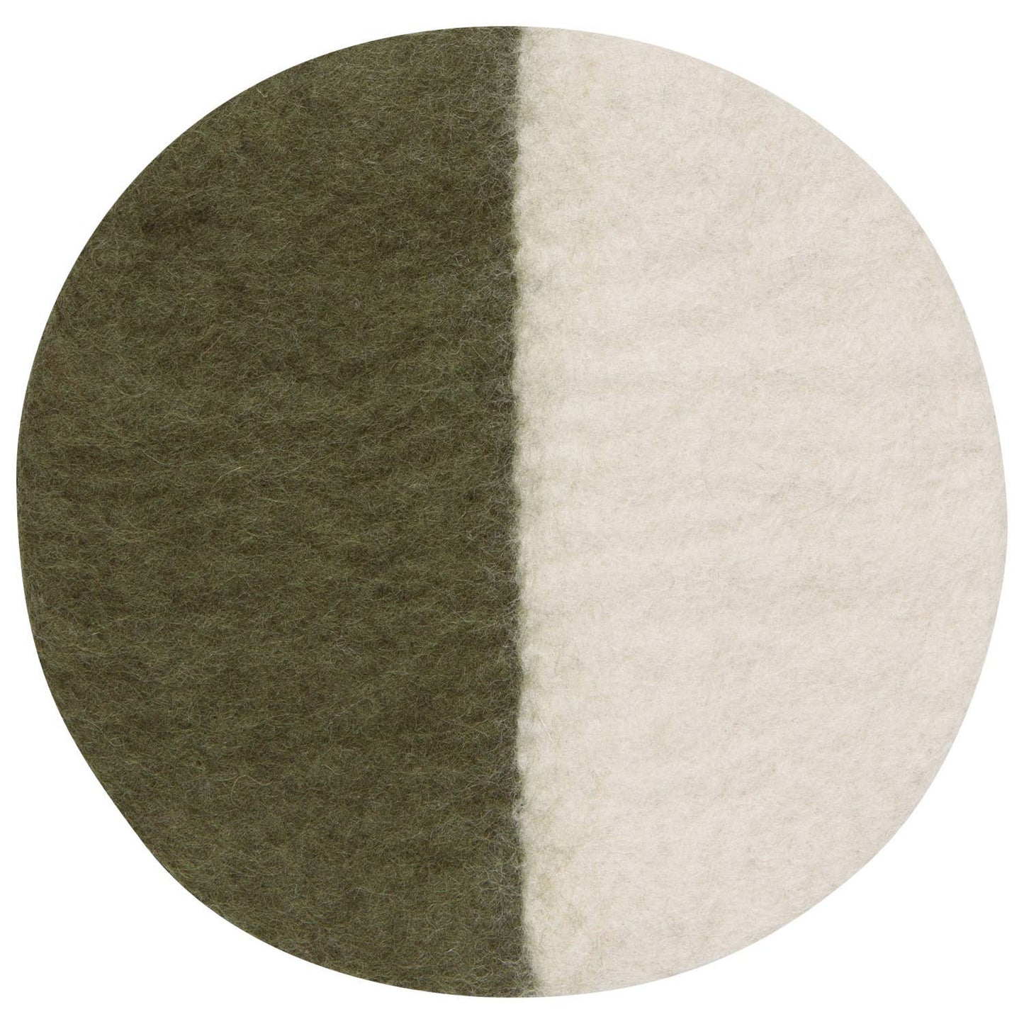 Danica Heirloom - Olive Felted Wool Trivet