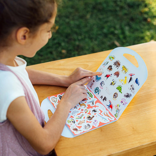 Shiny Sticker Book animals