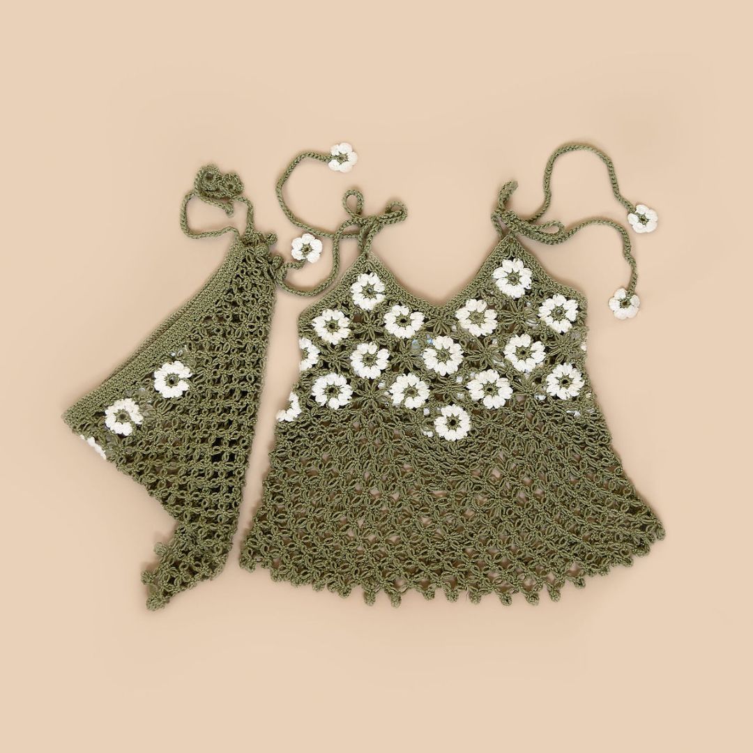 Daisy Crochet Top
