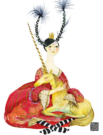 Seated Princess  By Studio Masha D'yans