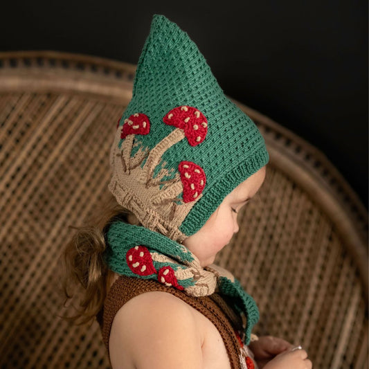 Mushroom Pixie Hat - In Stock