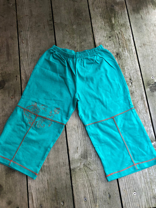Organic Dragon Baby Pants
