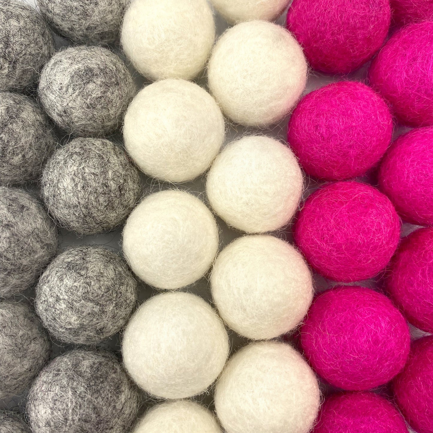 Cozy Love Wool Felt Balls for Crafts & Sensory Play (50 Pack)
