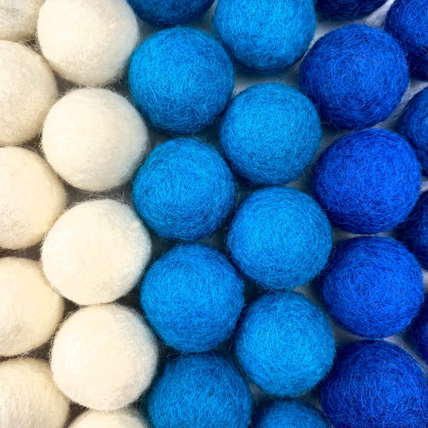 Freedom Wool Felt Balls for Crafts & Sensory Play (50 Pack)