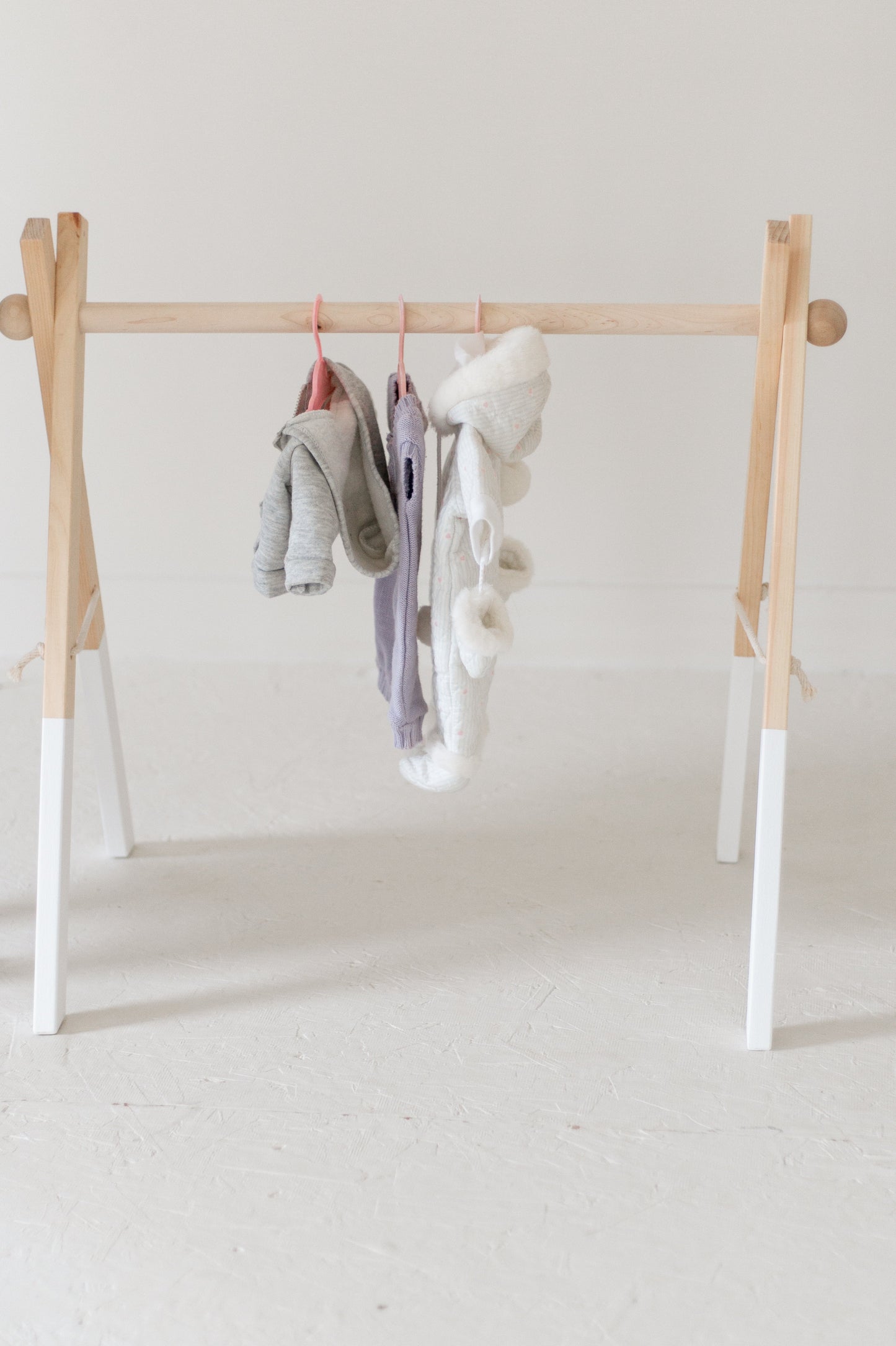 Doll clothes rack