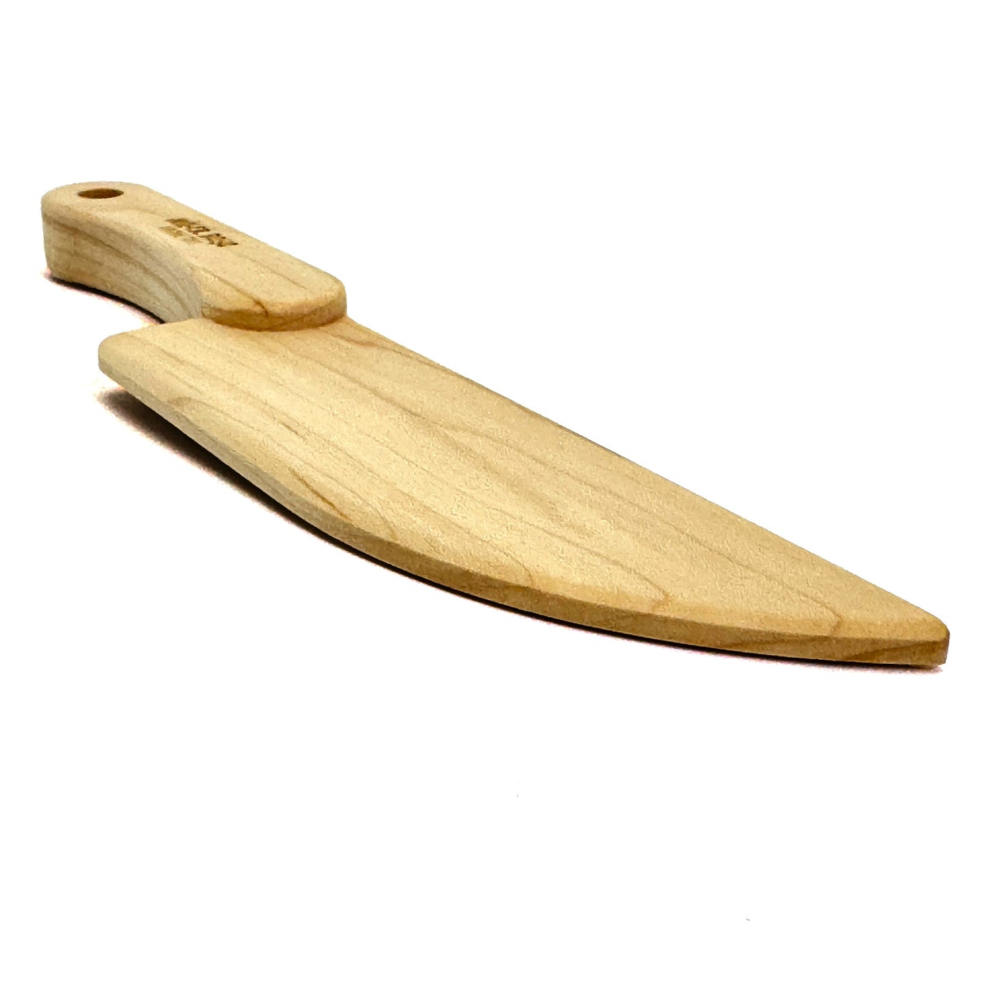 Kid's Chef-in-Training Fruit Wooden Cutting Board with Handcrafted Wooden Knife | Made in the USA