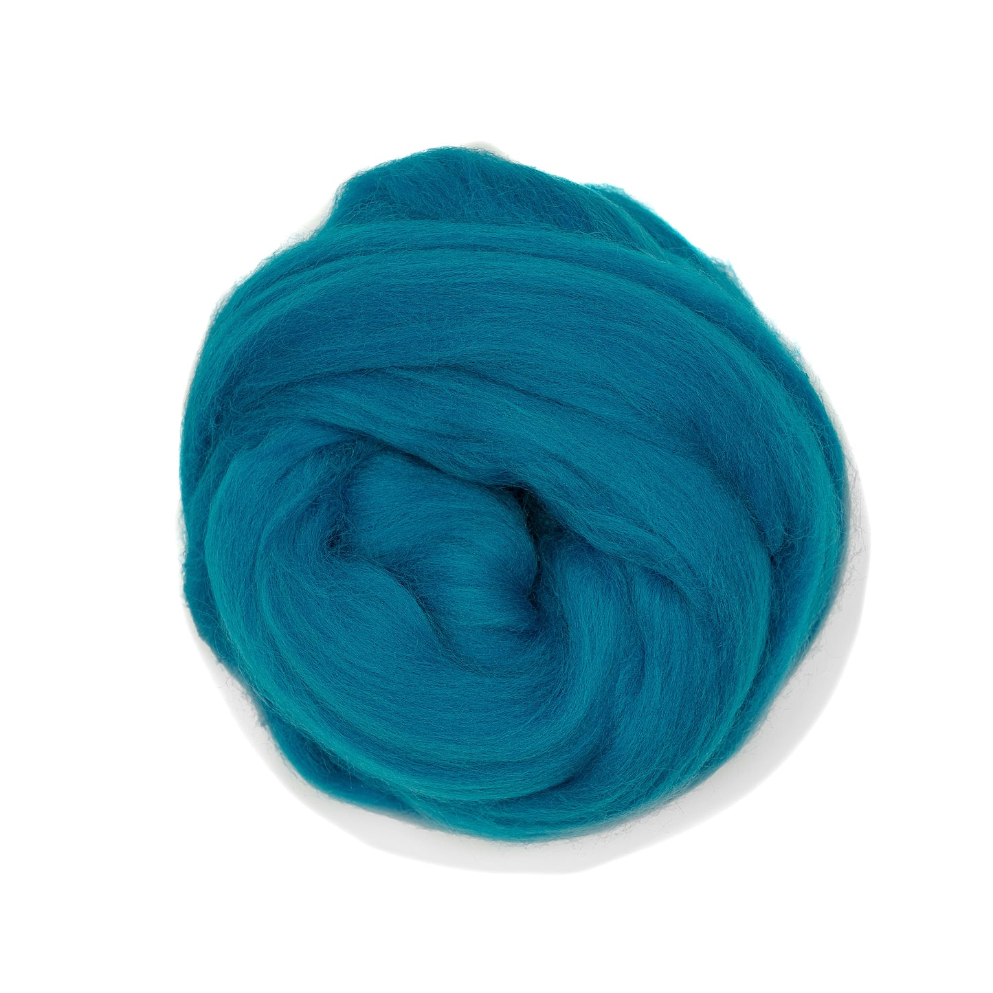 MERINO WOOL ROVING - AQUAMARINE