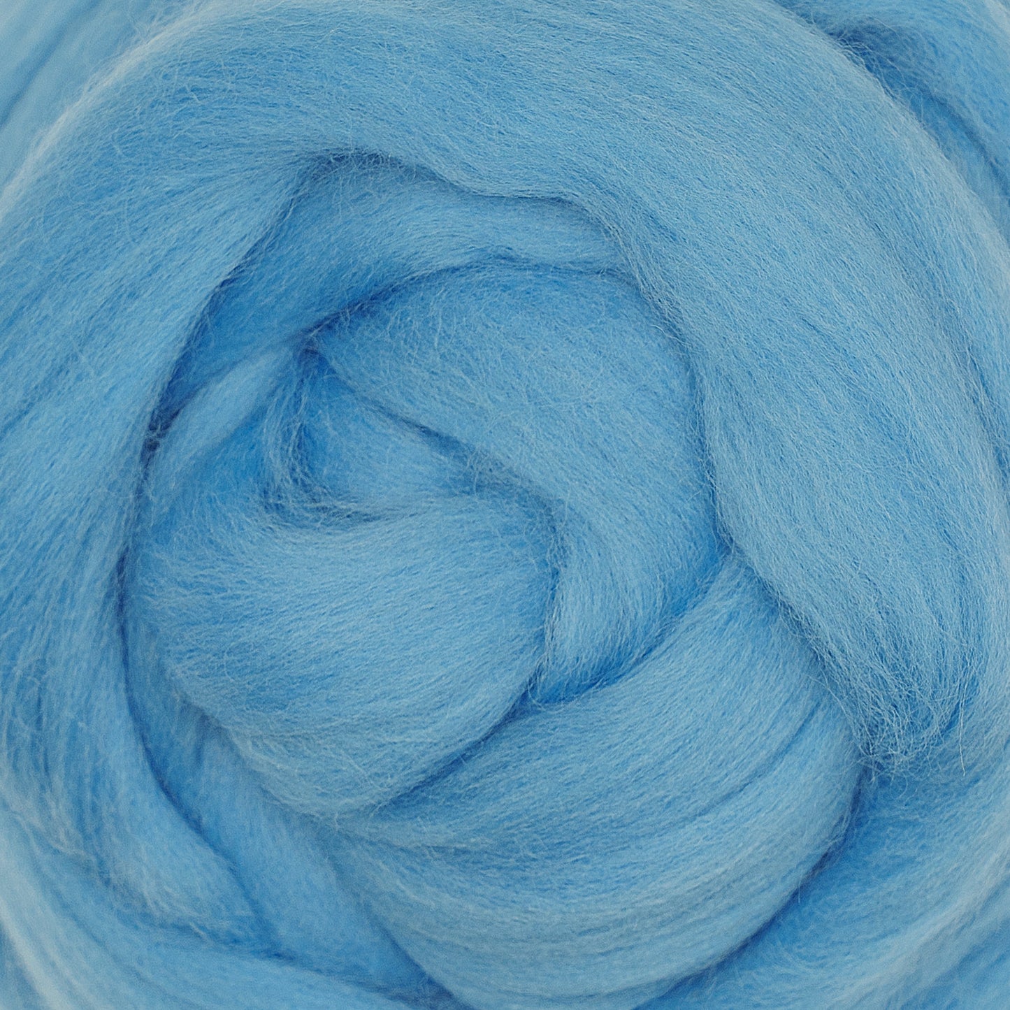 MERINO WOOL ROVING - SOFT BLUE