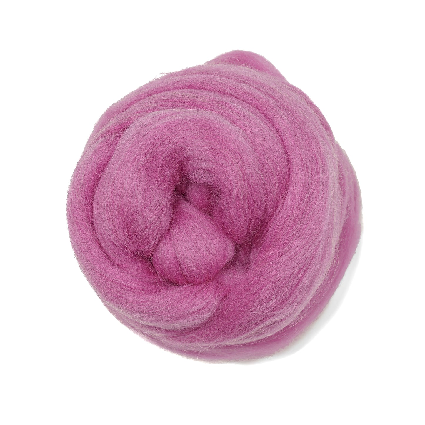 MERINO WOOL ROVING - ORCHID