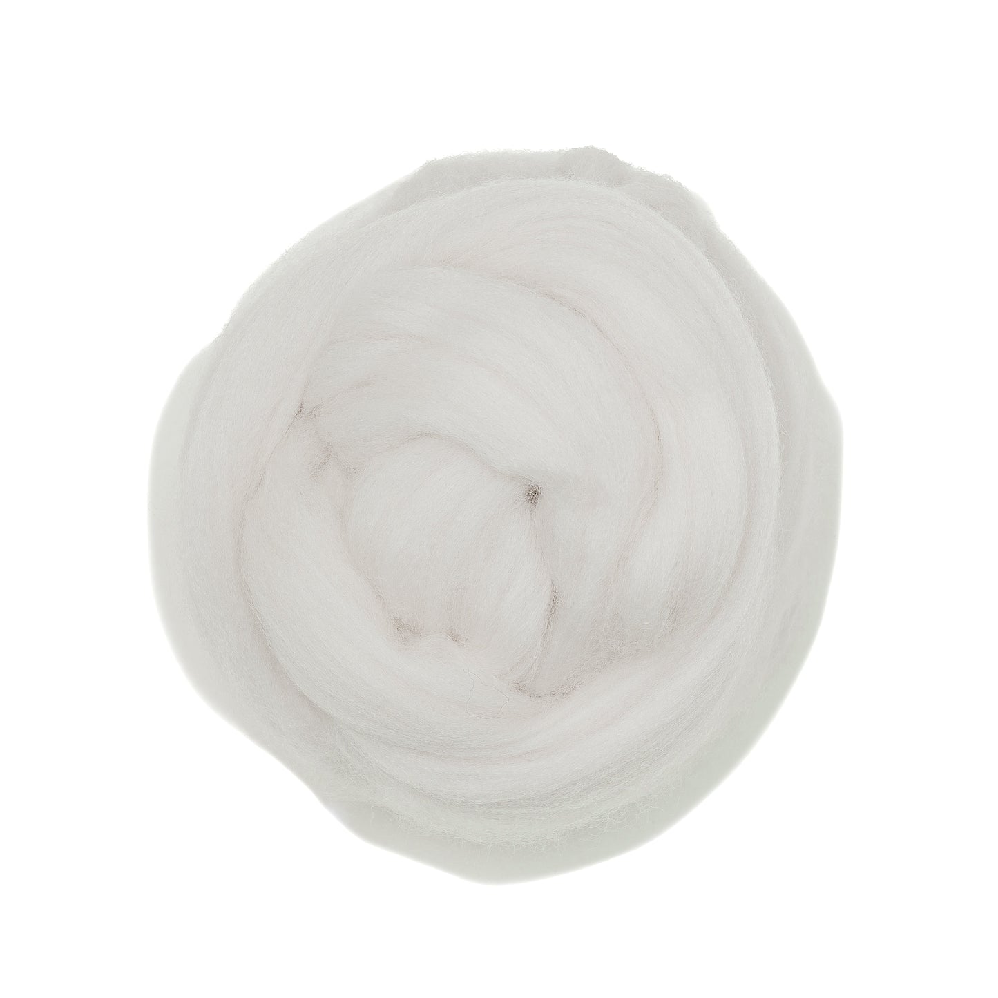 MERINO WOOL ROVING - PEARL