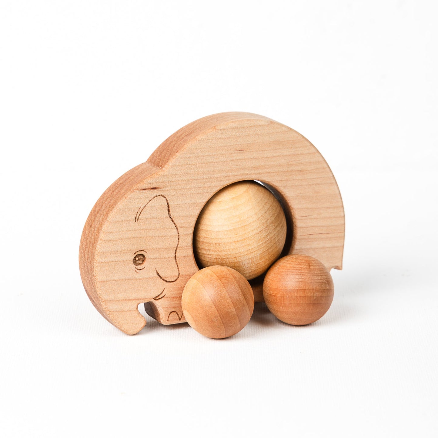 Roly Poly Elephant Push Toy | Made in the USA 🇺🇸