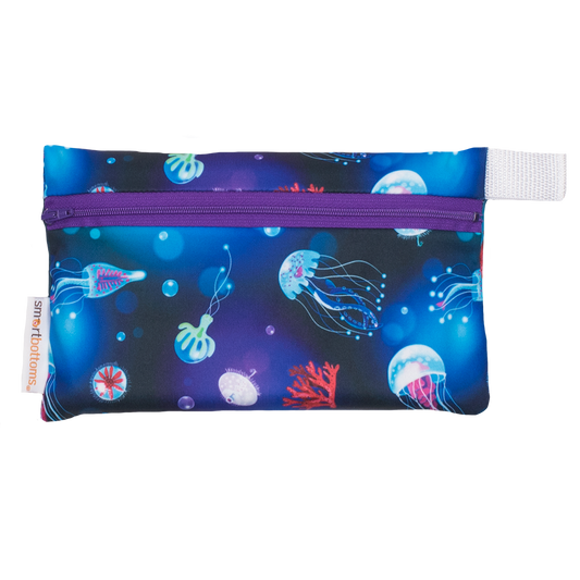 Mini Wet Bag - Ocean Blooms