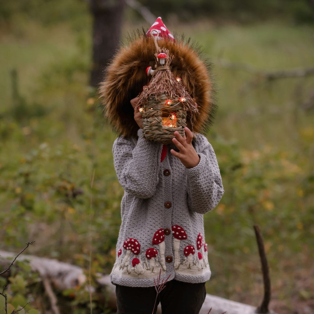 Mushroom Cardigan