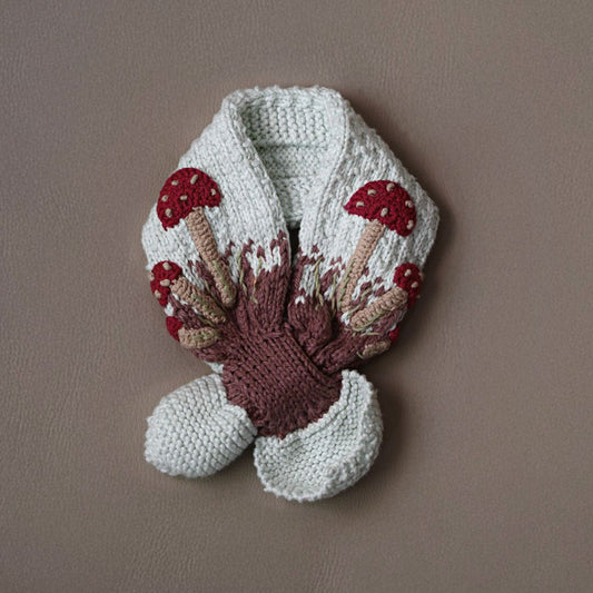Mushroom Neck Scarf