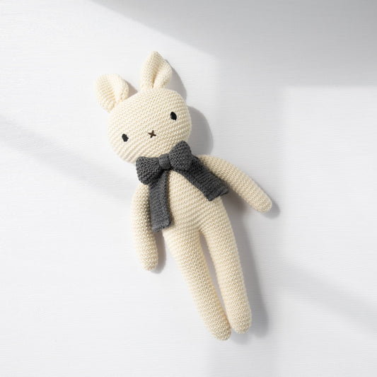 Bunny Suit Up Toy - Med Grey Mel