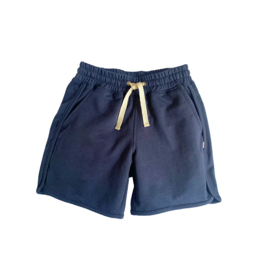 Organic Ollie Shorts - Navy loopknit