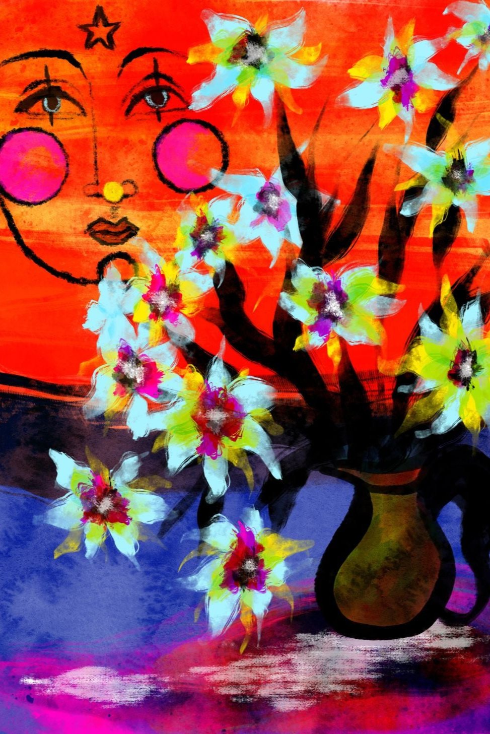 Open Heart Journal: Art by Mona Anastas