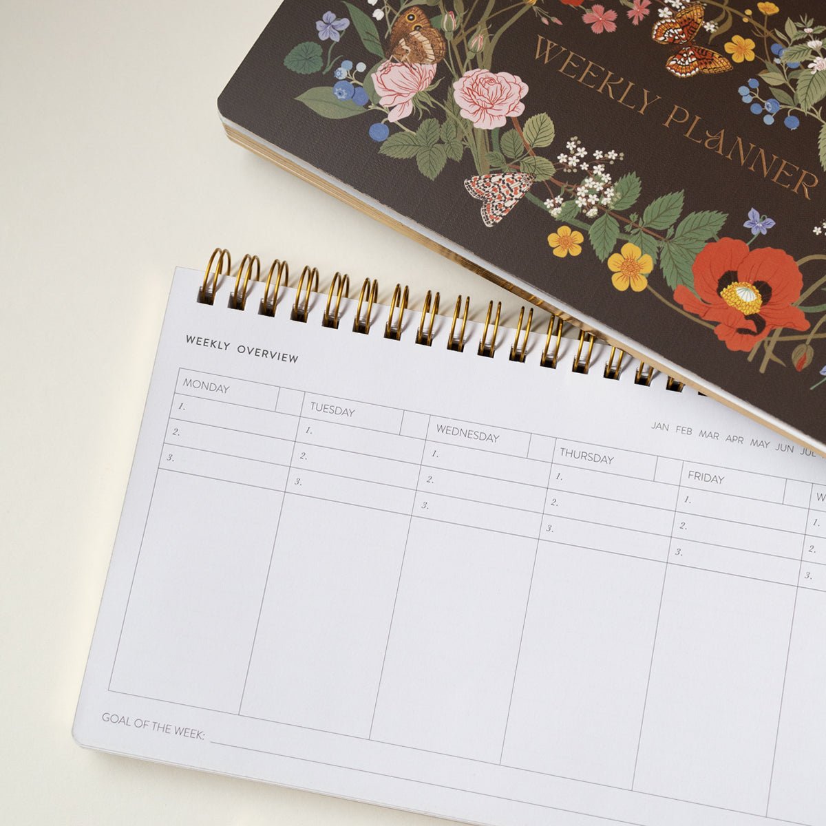 WILD FLOWERS | UNDATED WEEKLY PLANNER