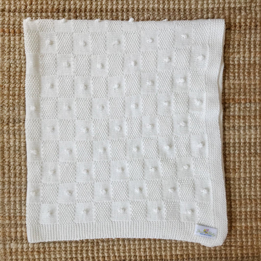 Popcorn Knit Blanket