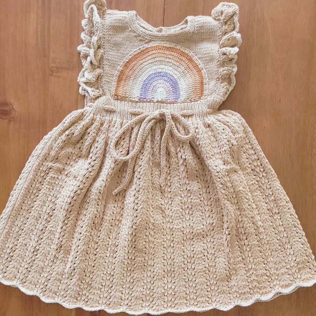 Rainbow Pinafore - In Stock