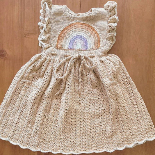 Rainbow Pinafore - In Stock