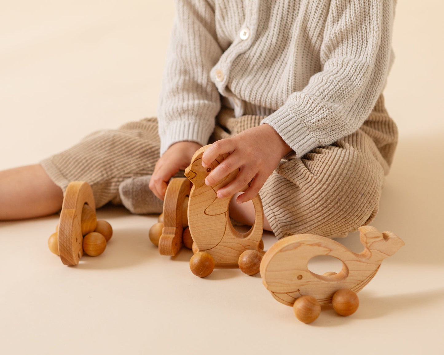 Easy Grasp Kangaroo Push Toy | Made in the USA 🇺🇸