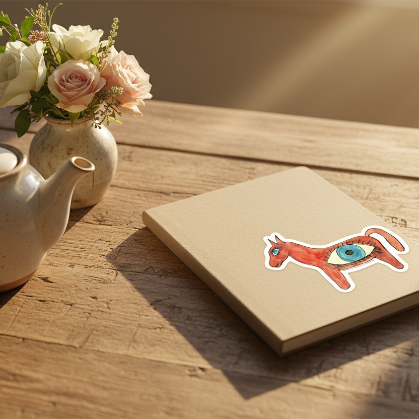 Protective Eye Horse Sticker