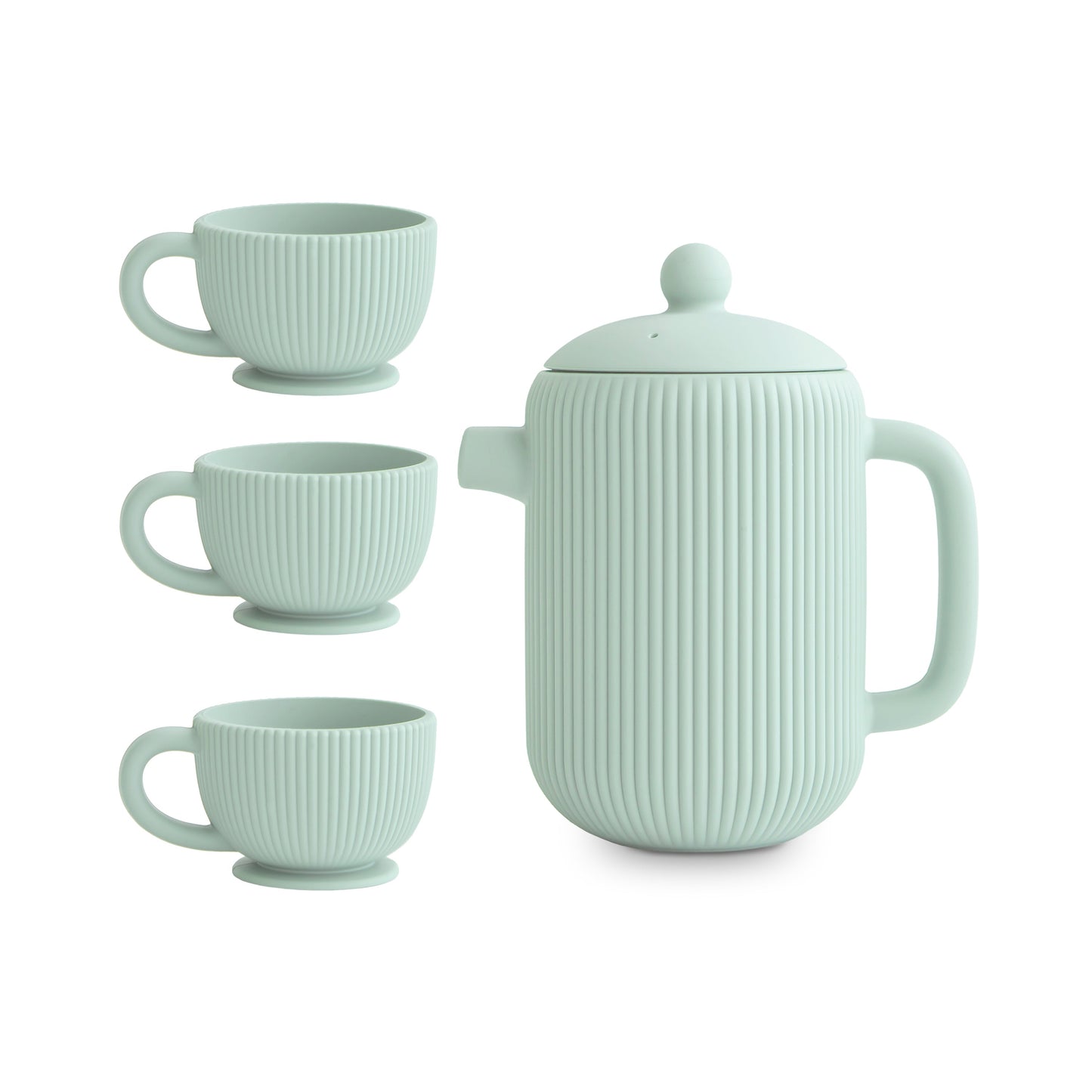 Silicone Tea Play Set