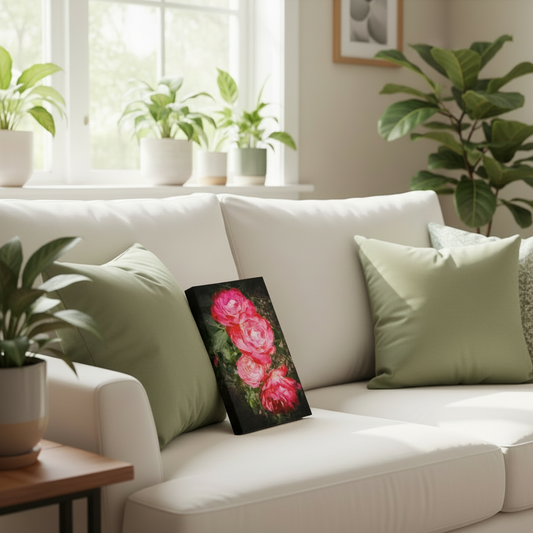 Summer Garden Roses Journal: Art by Mona Anastas