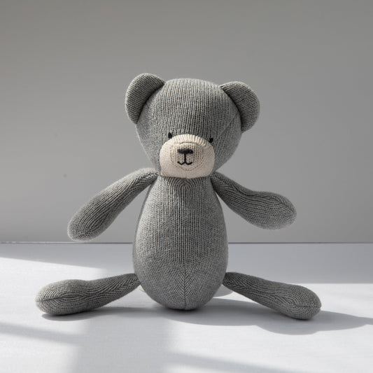 Teddy Toy - Light grey
