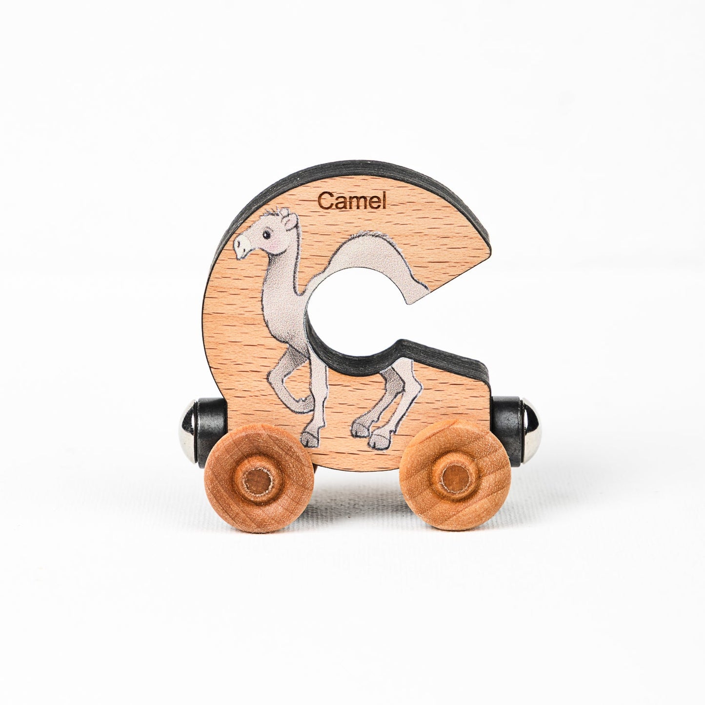 ABCs Magnetic Wooden Train Letters Made in USA for Kids | Made in the USA 🇺🇸
