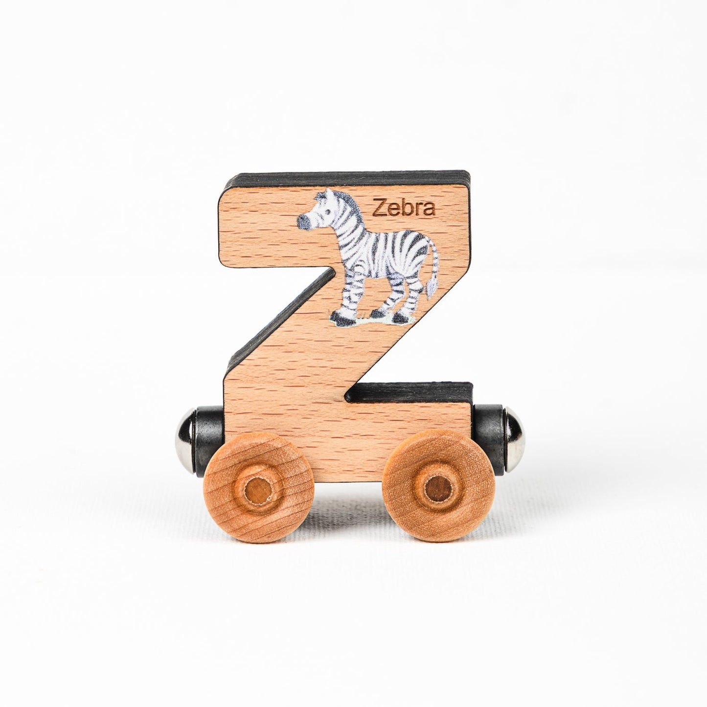 ABCs Magnetic Wooden Train Letters Made in USA for Kids | Made in the USA 🇺🇸