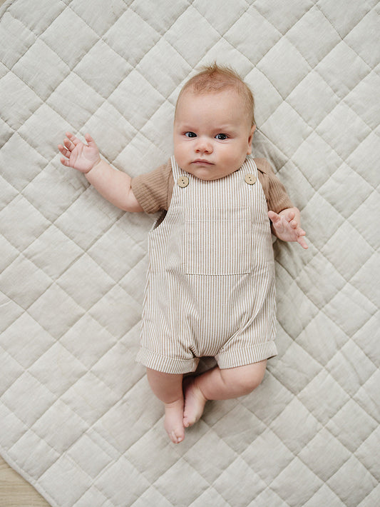 Tan Ribbed Bodysuit