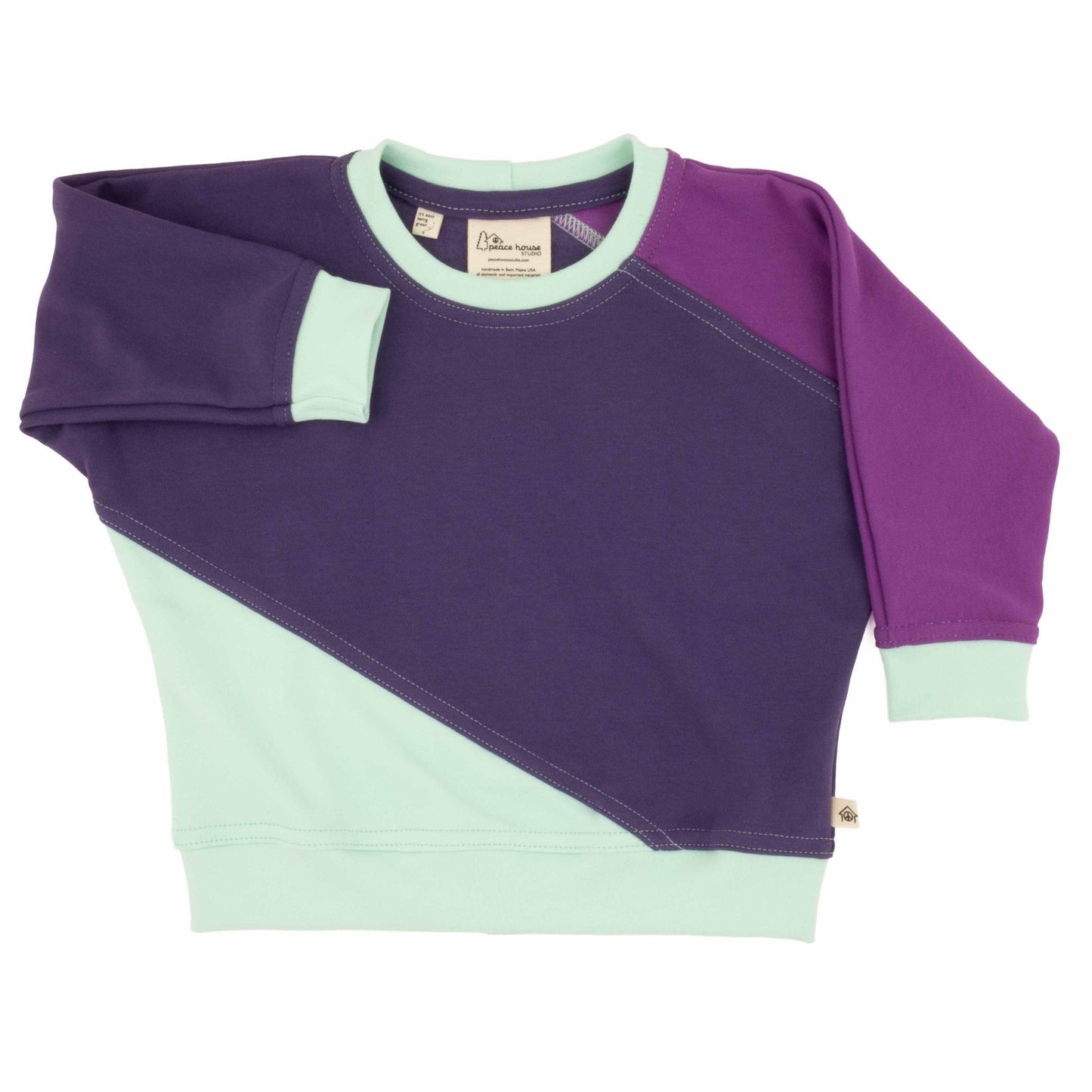 Adult Diagonal Colorblock