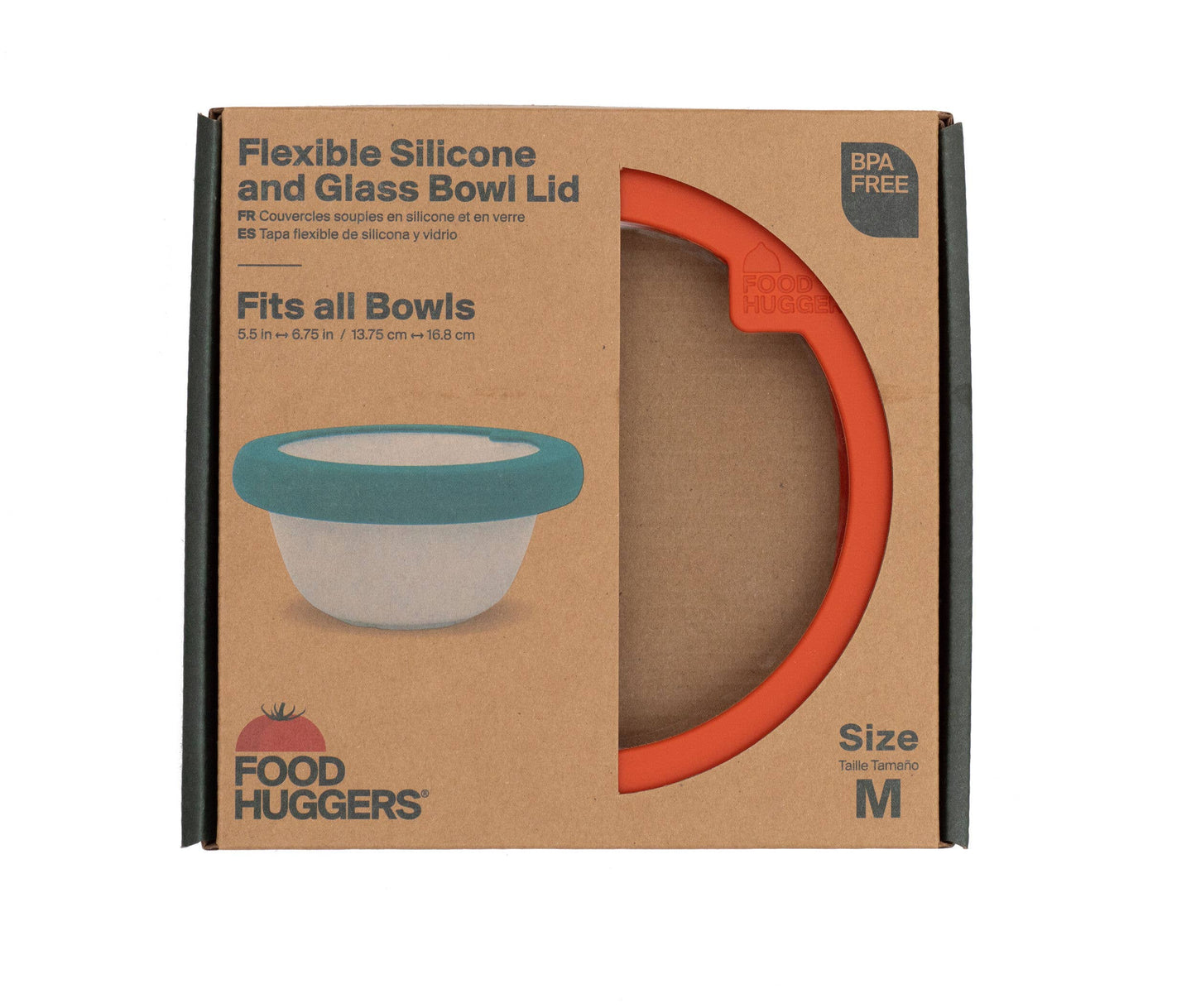 Food Huggers - Food Huggers Lid Medium Terra Cotta