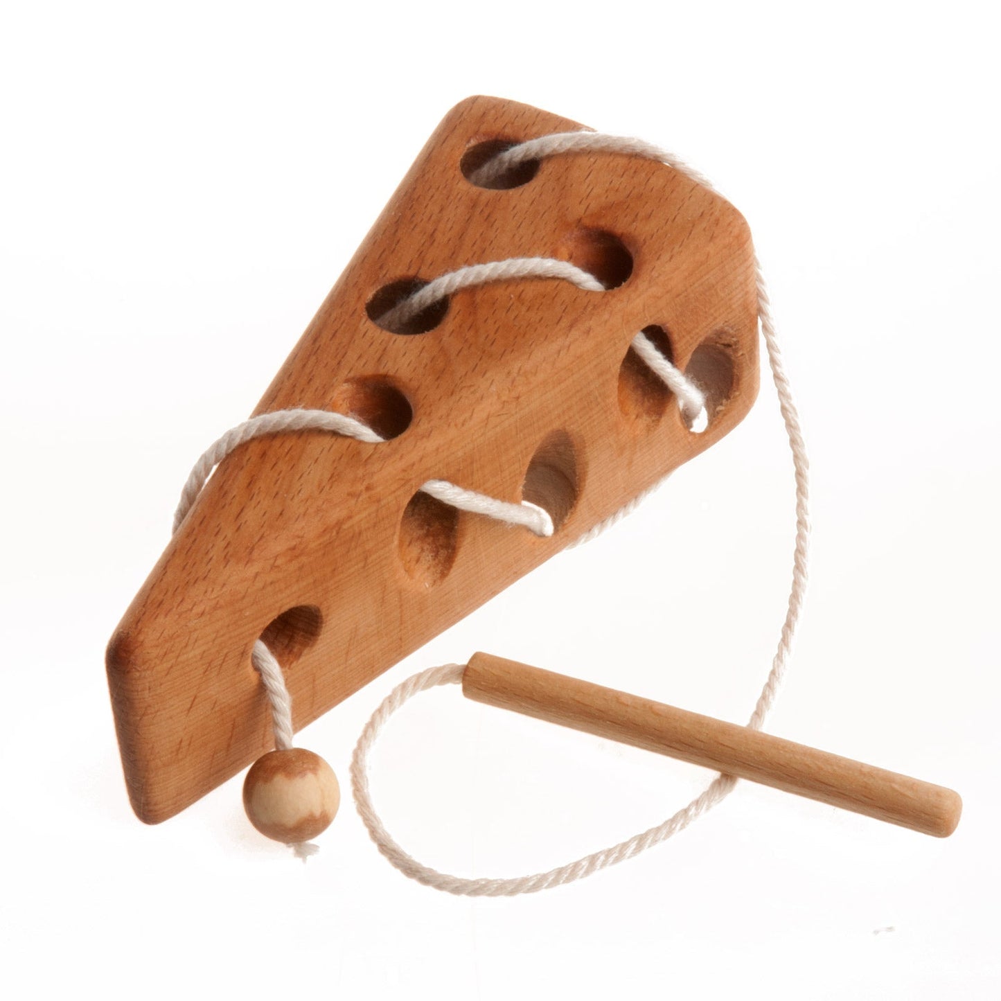 Lacing Cheese Toy