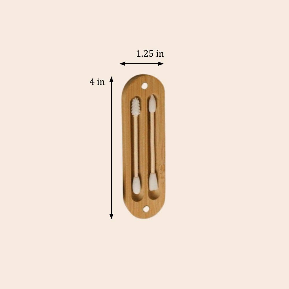 Bamboo Switch - Reusable Bamboo Ear Buds in Case | Christmas Gift Bestseller