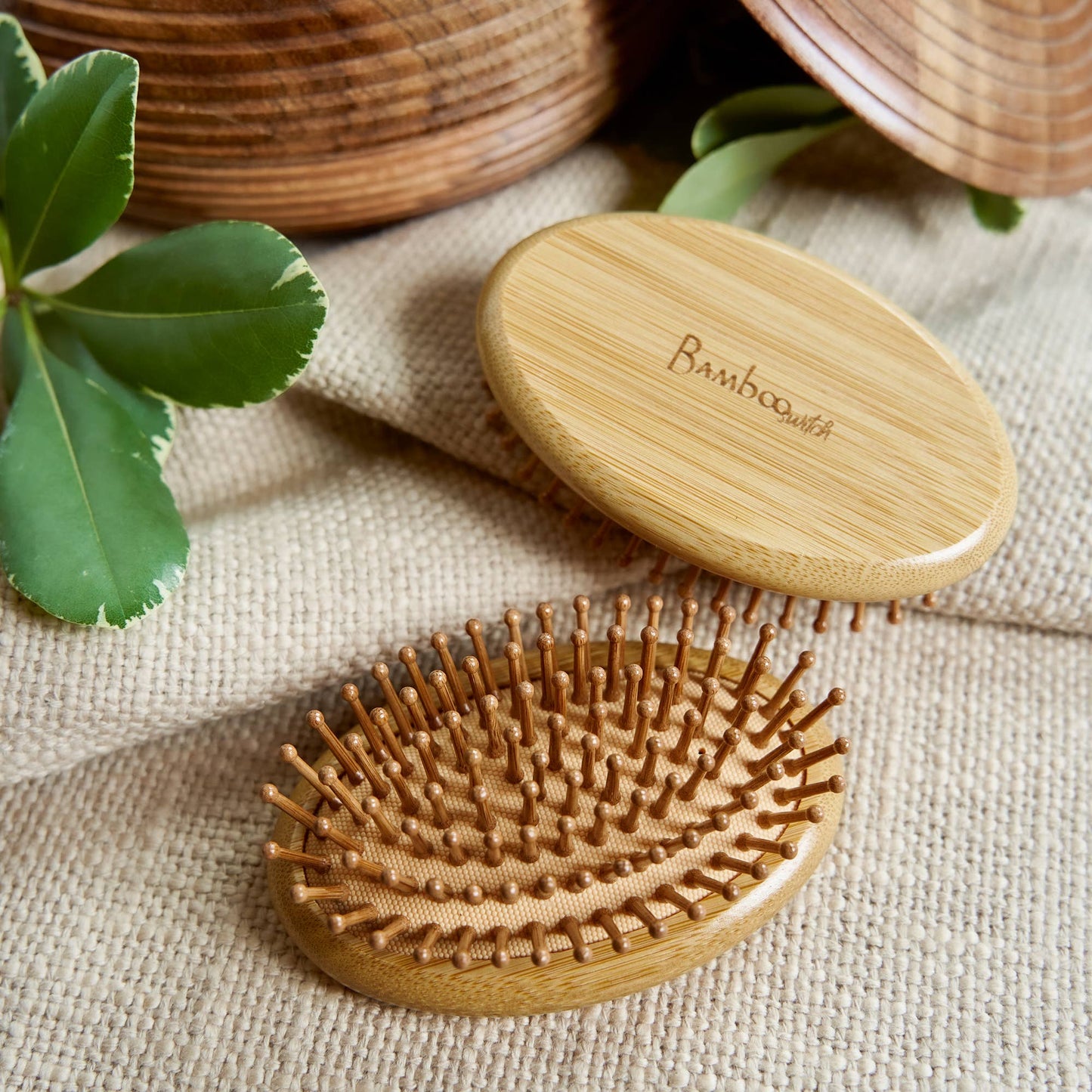 Bamboo Travel Hairbrush