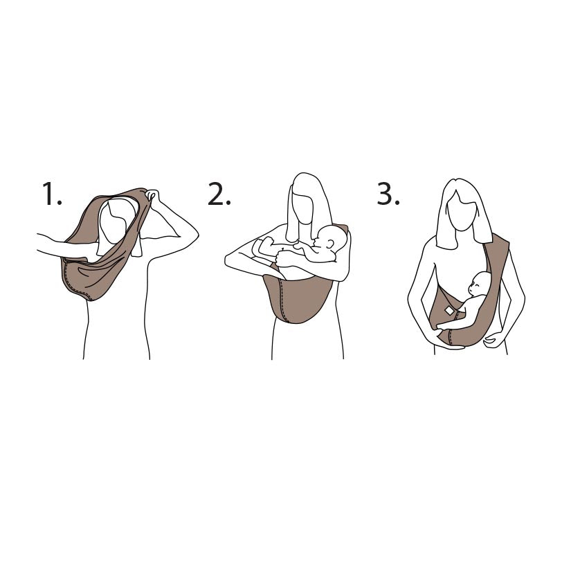 Organic Cotton Baby Carrier Natural