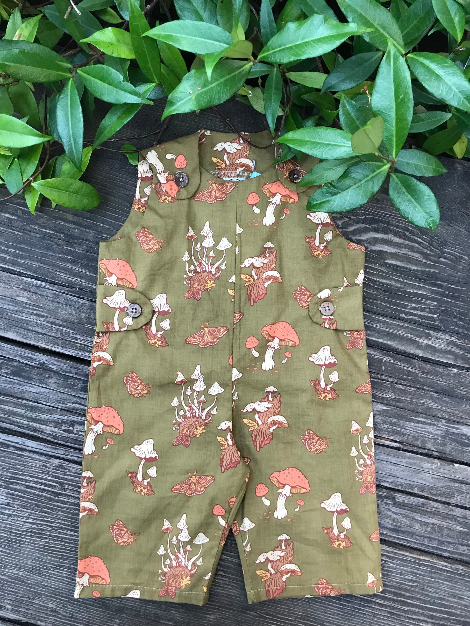 Baby Nesh Mushroom Romper