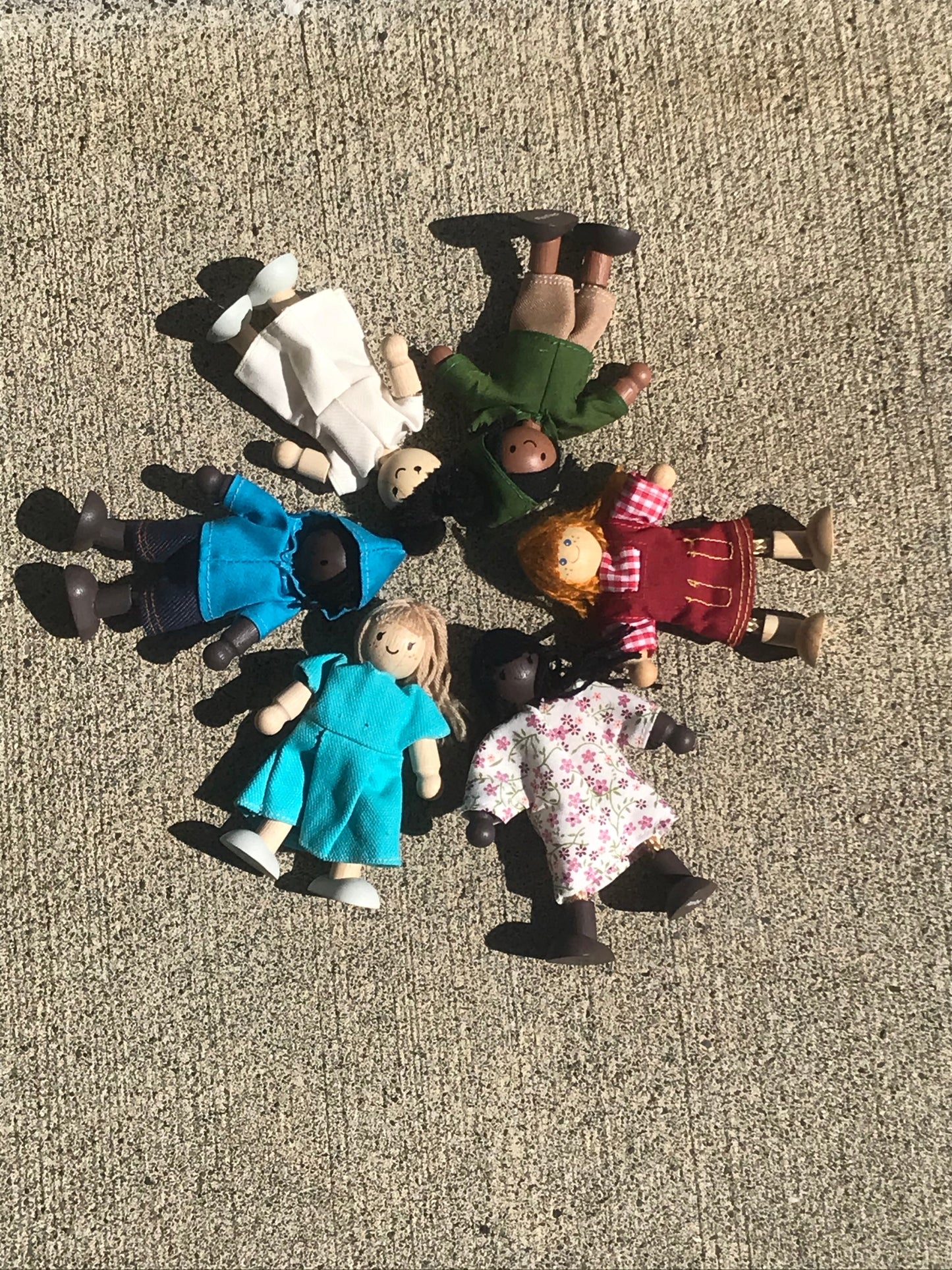 Bendable dolls by plan toys