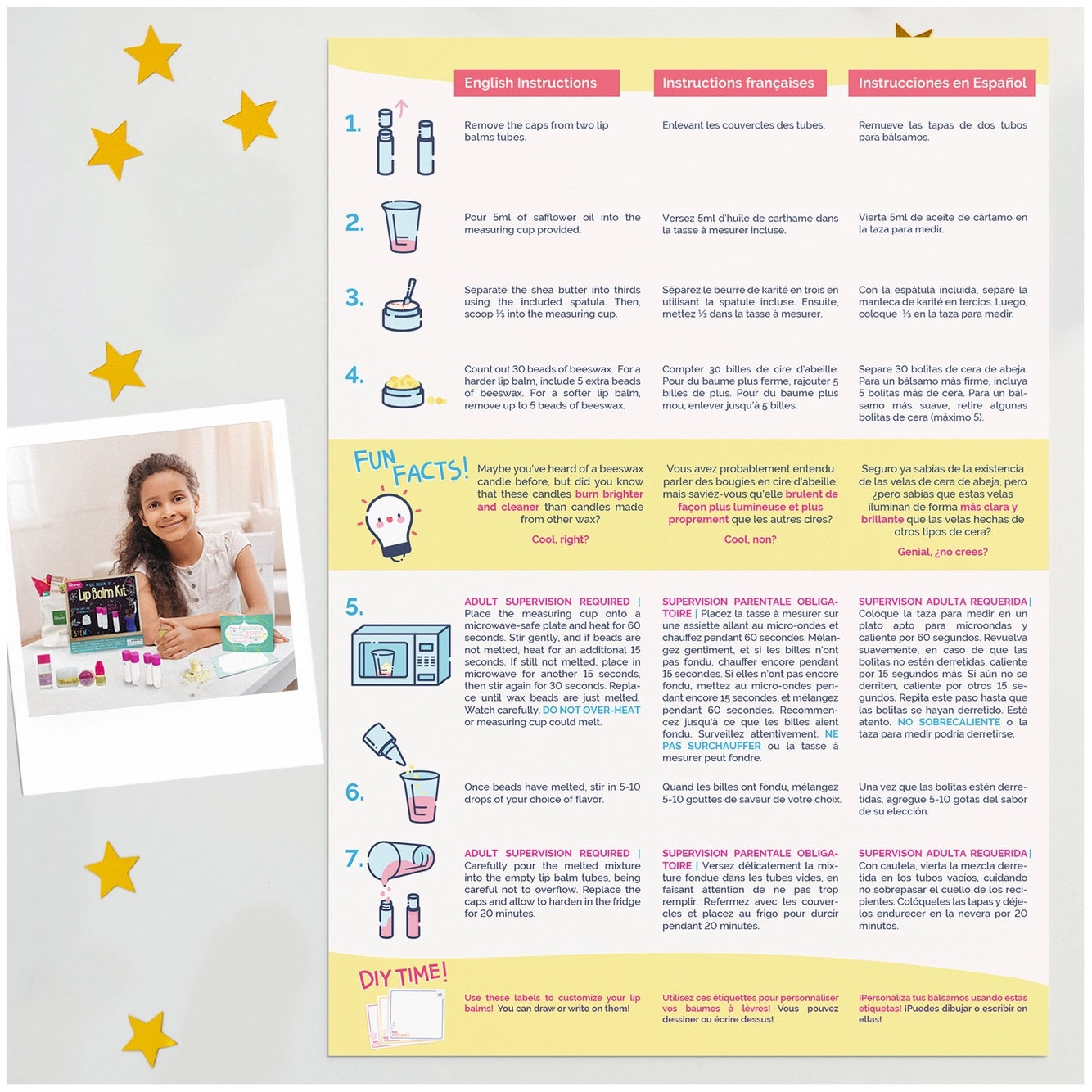 lip balm kit instructions