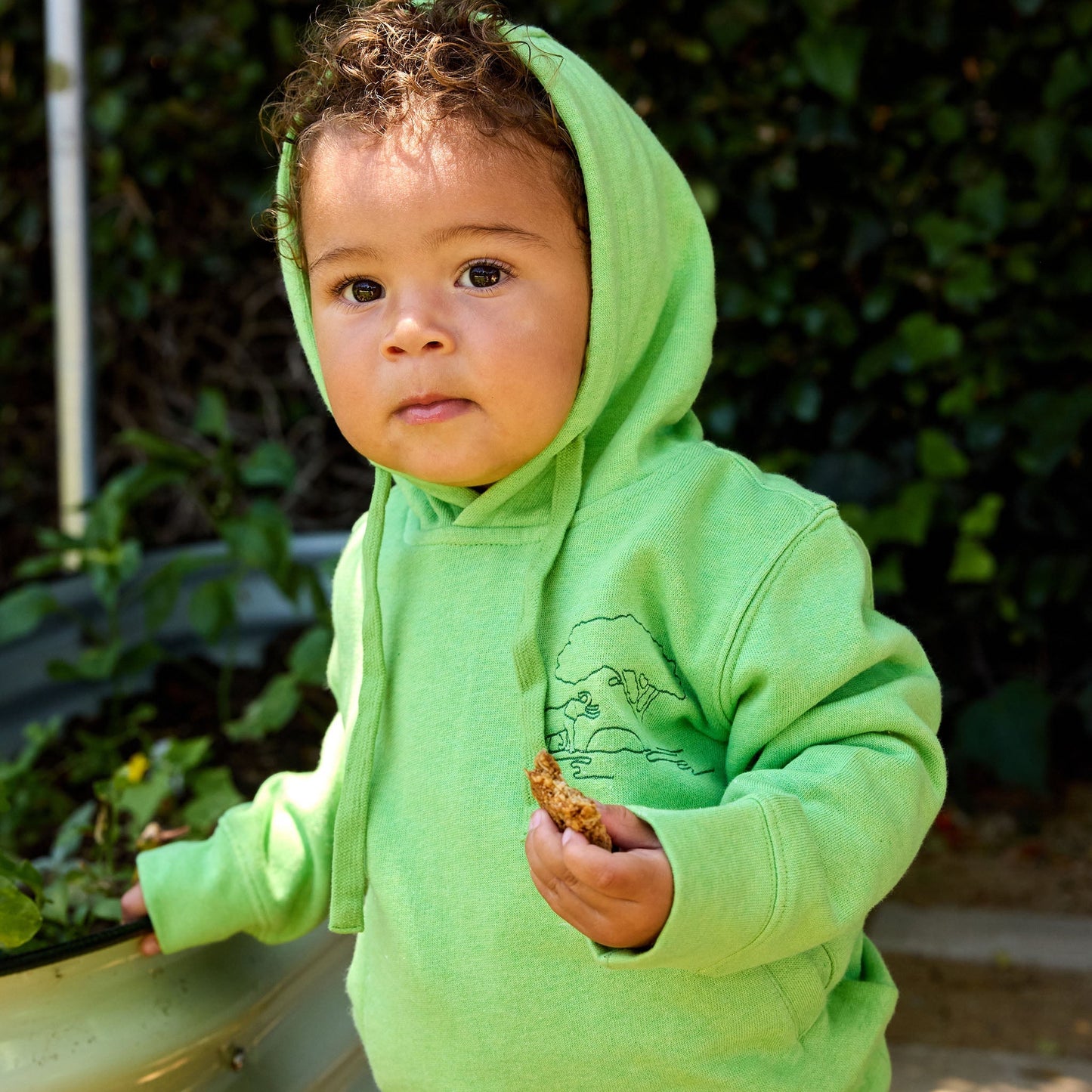 Kids Protect Elephants Hooded Sweatshirt