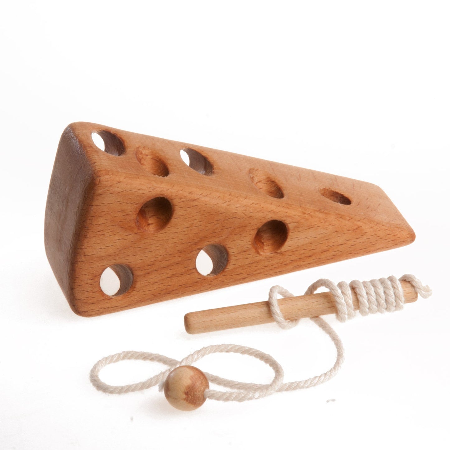 Lacing Cheese Toy