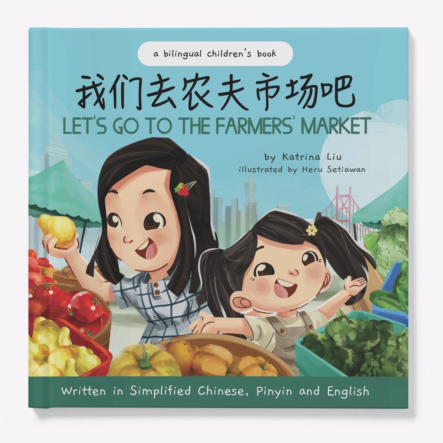 Let's Go to the Farmers' Market Bilingual Book (Traditional Chinese)